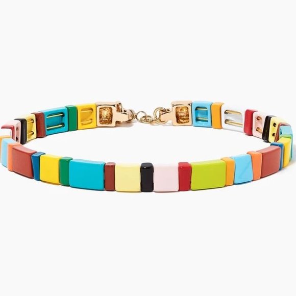 ROXANNE ASSOULINE Rainbow Brite Choker Necklace - Picture 1 of 4